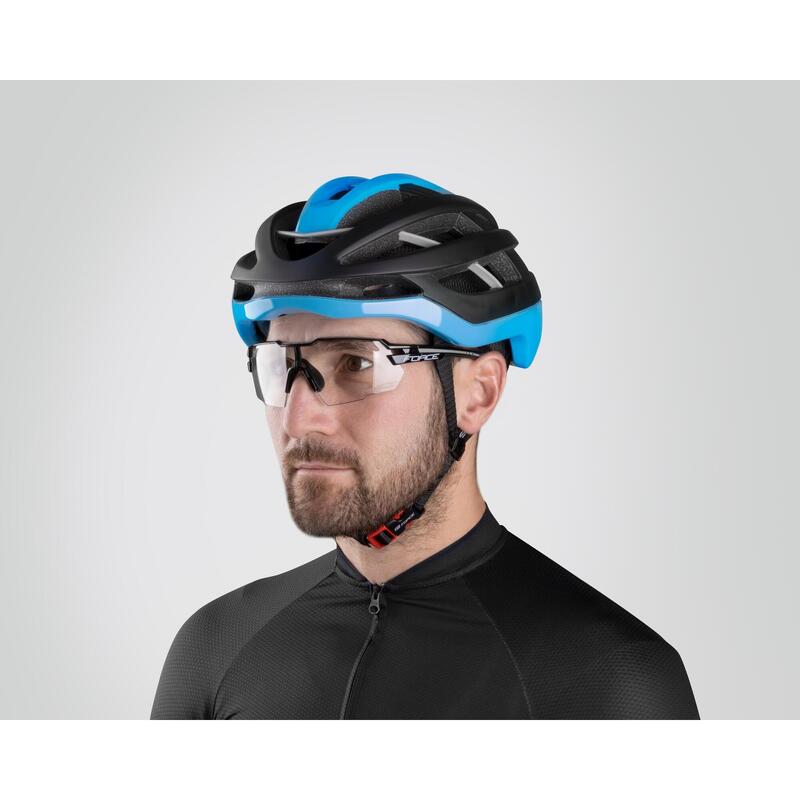 Casca Force Lynx Negru/Albastru S/M