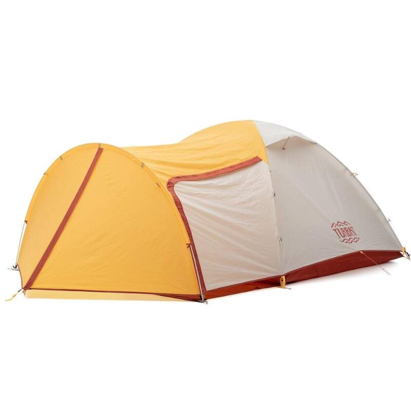 Borzhava XL 3 Alu - lichtgewicht tent - 3 persoons - Geel 5/5