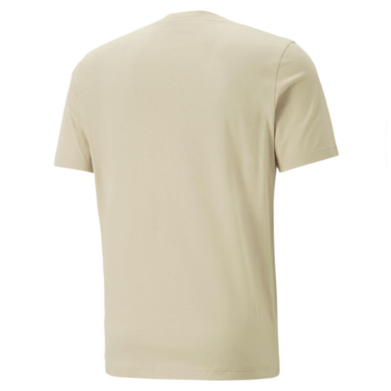 Camiseta Hombre Essentials Elevated PUMA Granola Beige