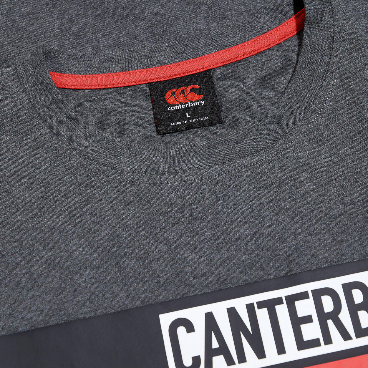 Canterbury Mens Cotton Logo Tee 3/4