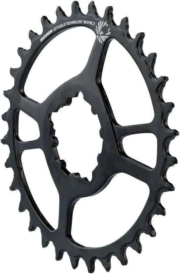 Ingranaggio X-Sync 2 Eagle CF 34 denti 6 mm offset in acciaio 3/3