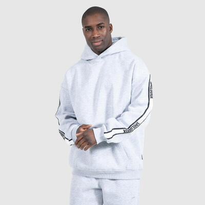 Herren Hoodie Xavier Grau Melange
