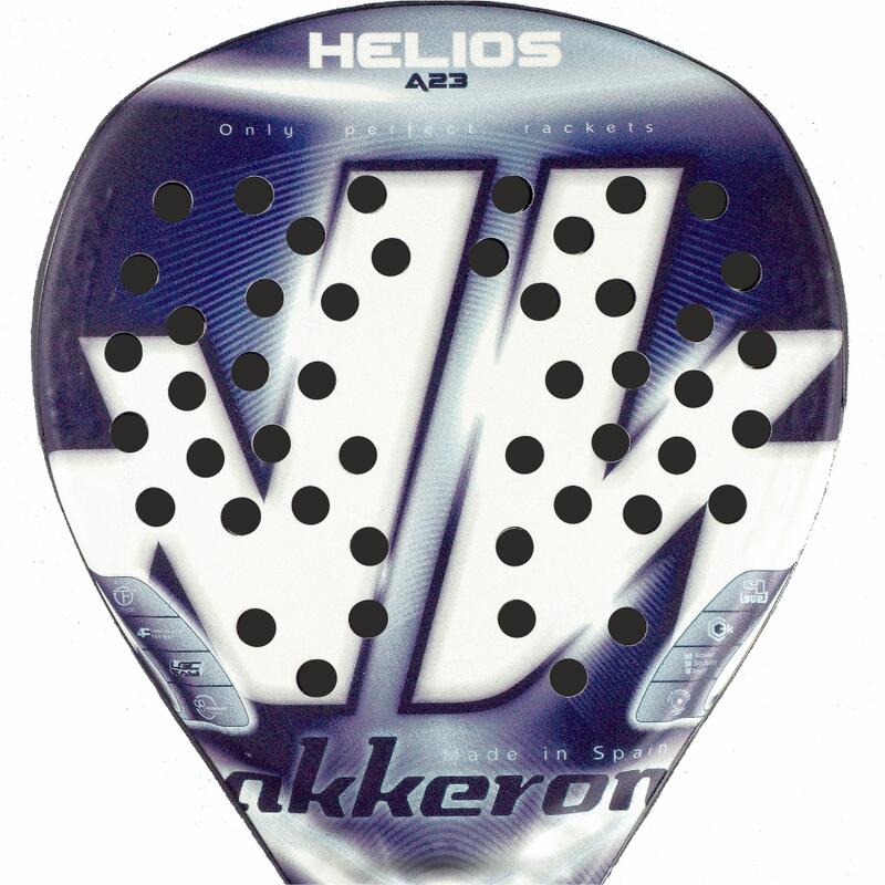 Raquete de padel adulto Akkeron Helios Edition A23