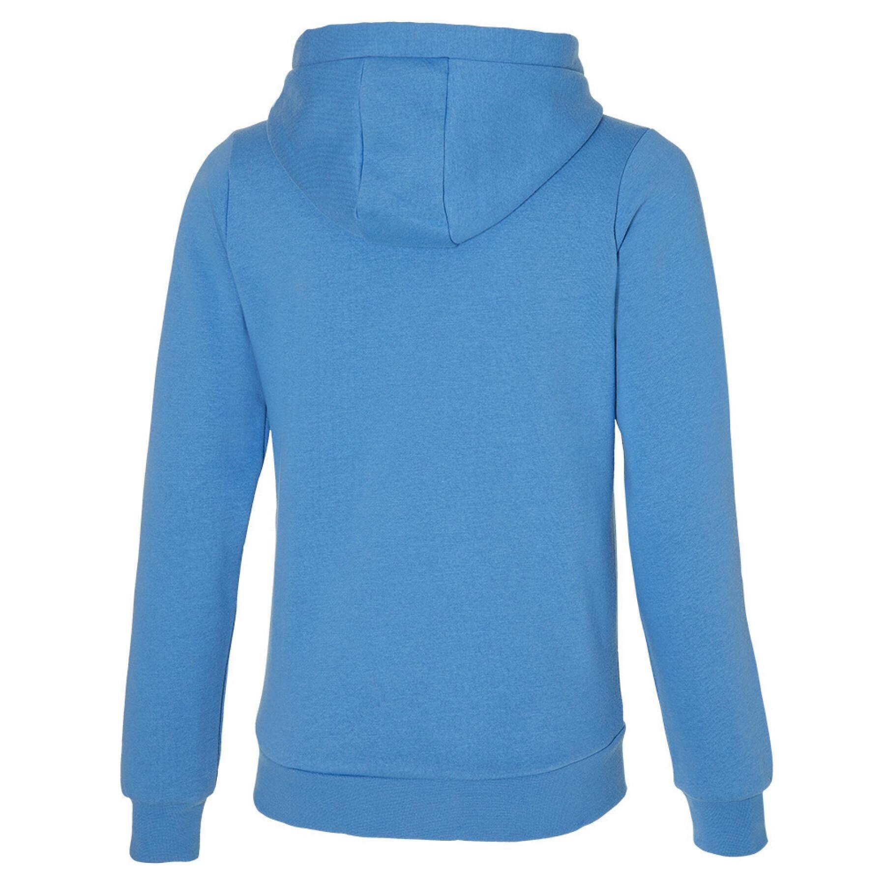 Mizuno Womens Blue Sweat Hoodie 2/3