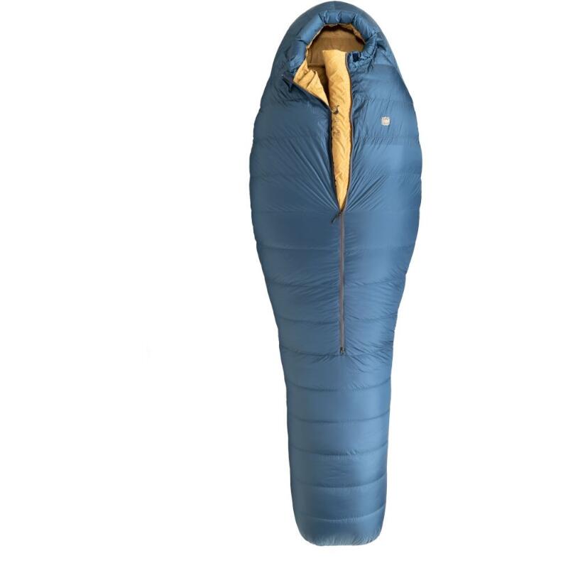Turbat mummyslaapzak Down Kuk 700 Legion Blue 195 -35°C - Blauw