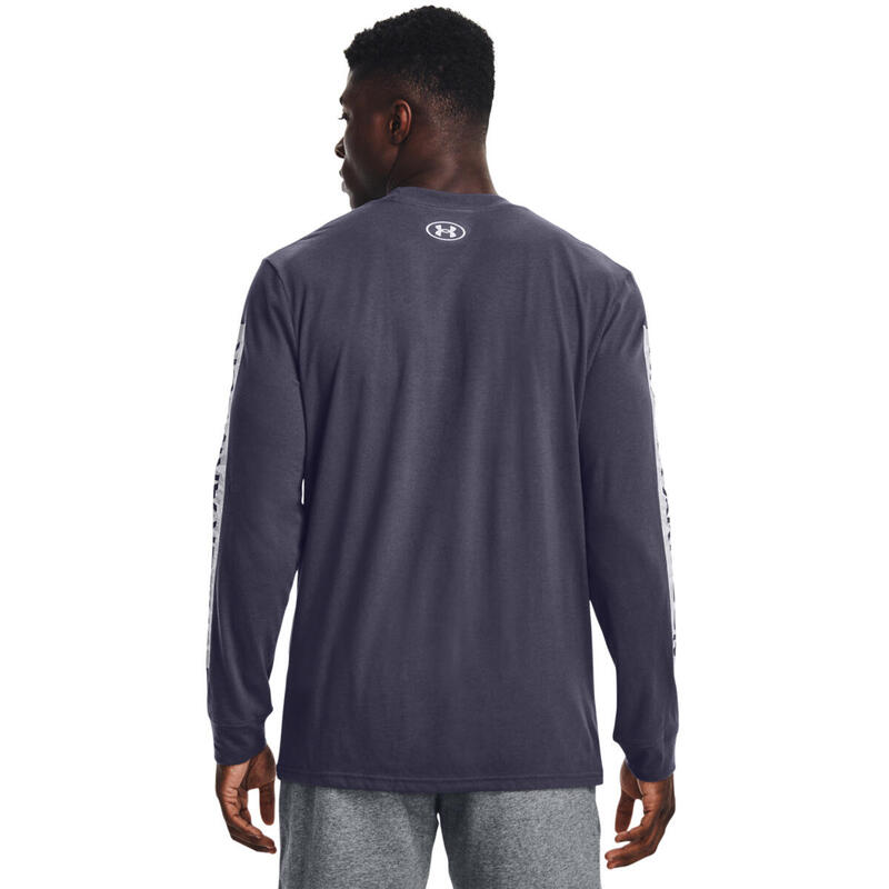Bluza barbati Under Armour Camo Boxed Sportstyle, Albastru