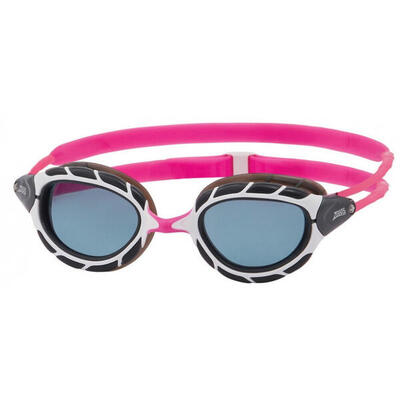 Zoggs predator goggles - roze / wit / rook