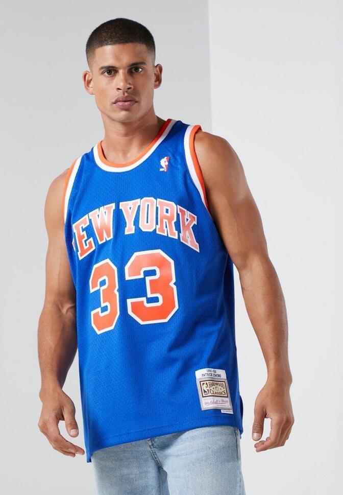 Koszulka męska do koszykówki Mitchell & Ness NBA New York Knicks Patric Ewing