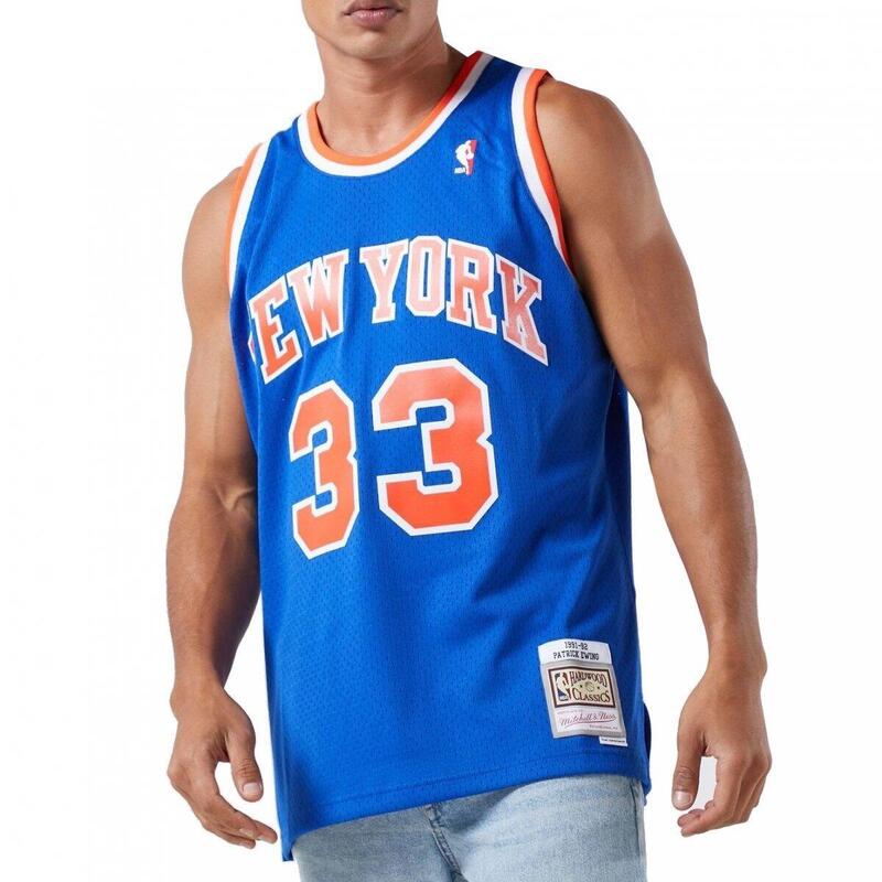 Koszulka męska do koszykówki Mitchell & Ness NBA New York Knicks Patric Ewing