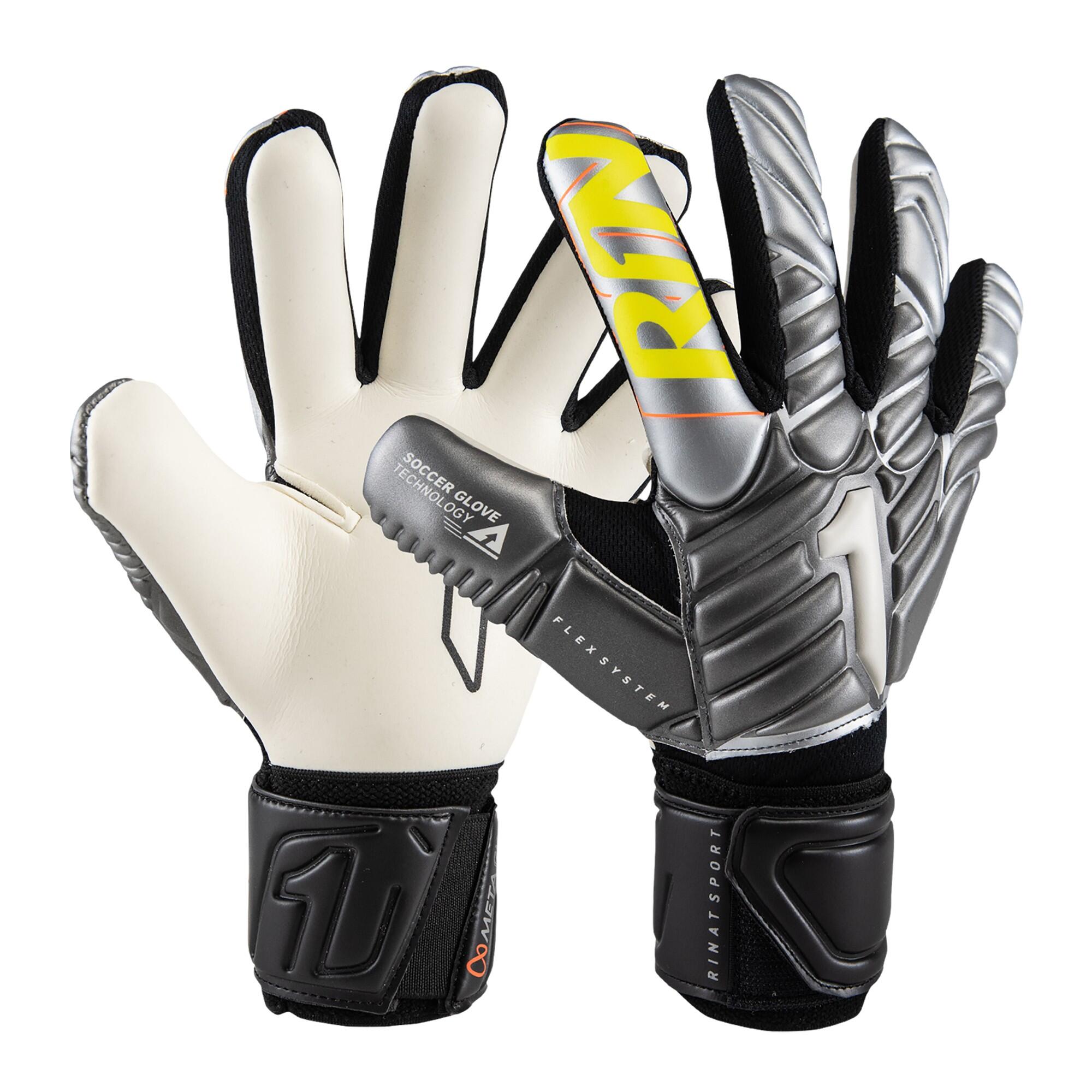 RINAT Luva De Guarda-redes Meta Gk Semi  Adulto Oxford Cinza/cinza