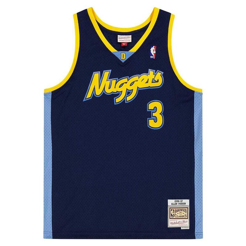 Koszulka męska do koszykówki Mitchell & Ness NBA Denver Nuggets Allen Iverson