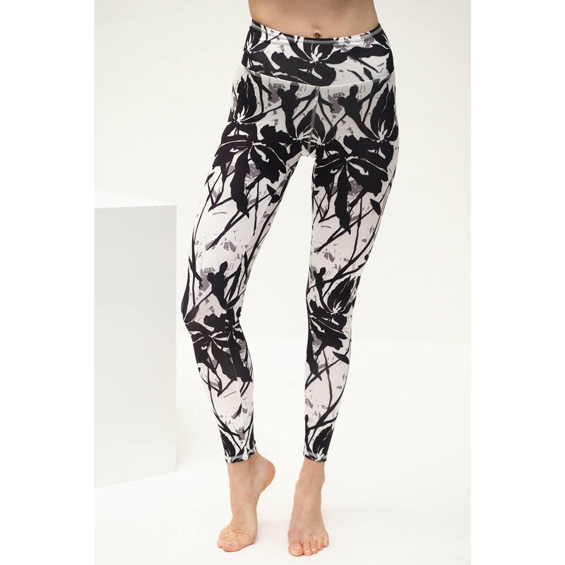 Yoga Leggings Ganga 7/8 Flower Yoga Damen Mehrfarbig Stretchig KISMET