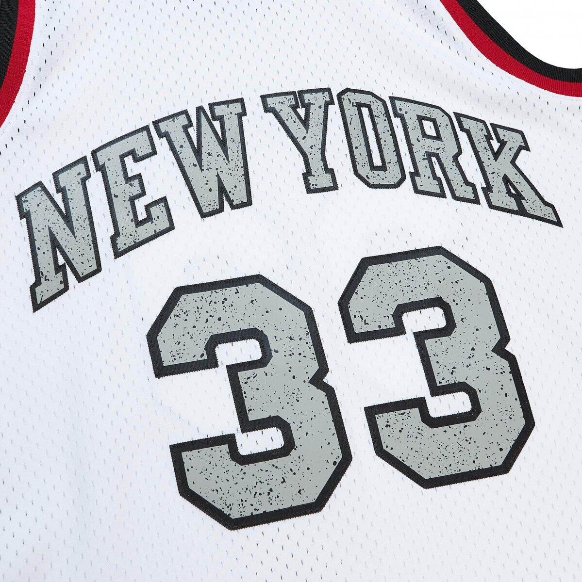 Mitchell & Ness Nba Cracked Cement Swingman Jersey Knicks 1991 Patrick Ewing 4/4