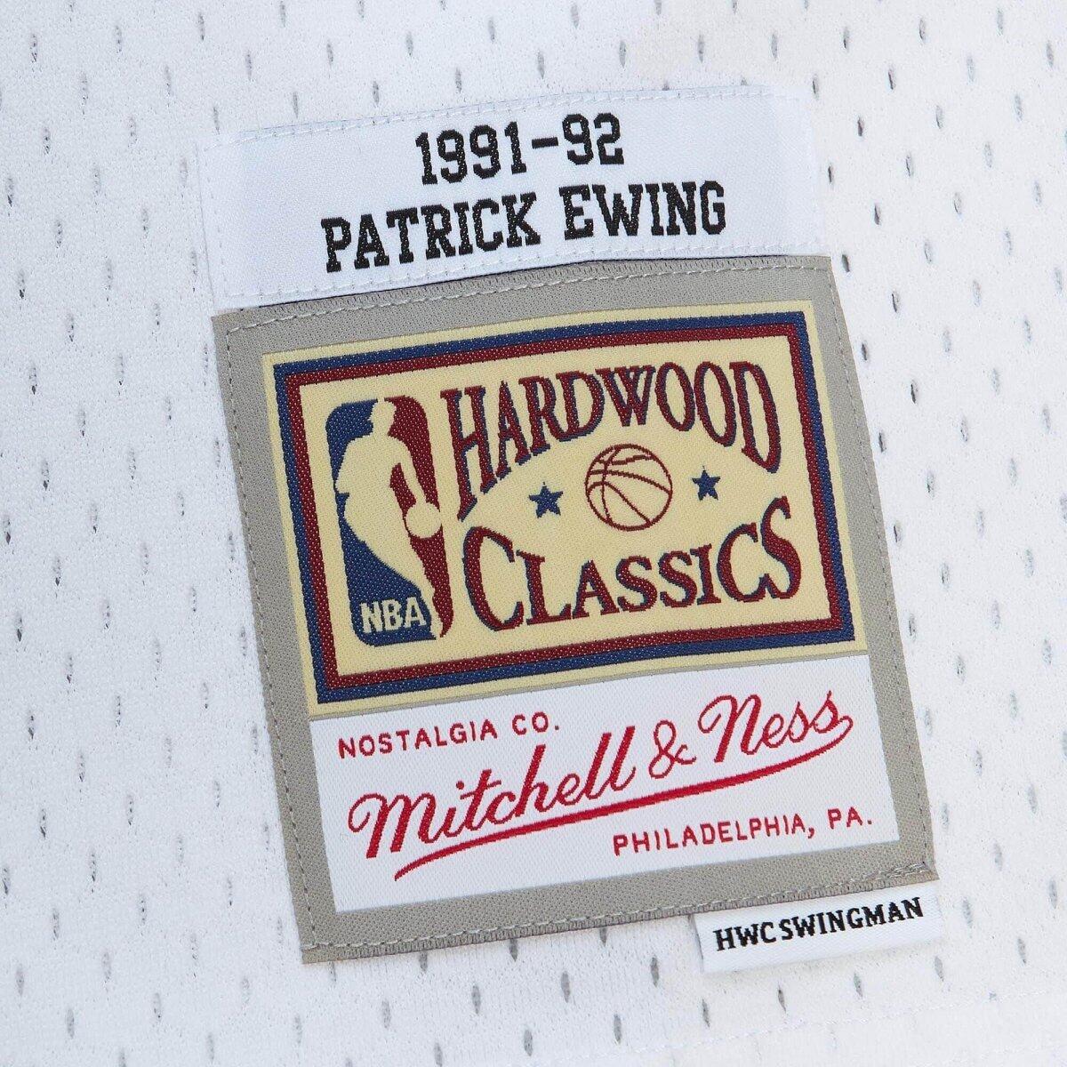 Mitchell & Ness Nba Cracked Cement Swingman Jersey Knicks 1991 Patrick Ewing 3/4