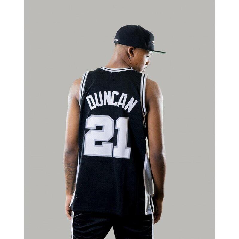 Koszulka męska do koszykówki Mitchell & Ness NBA San Antonio Spurs Tim Duncan