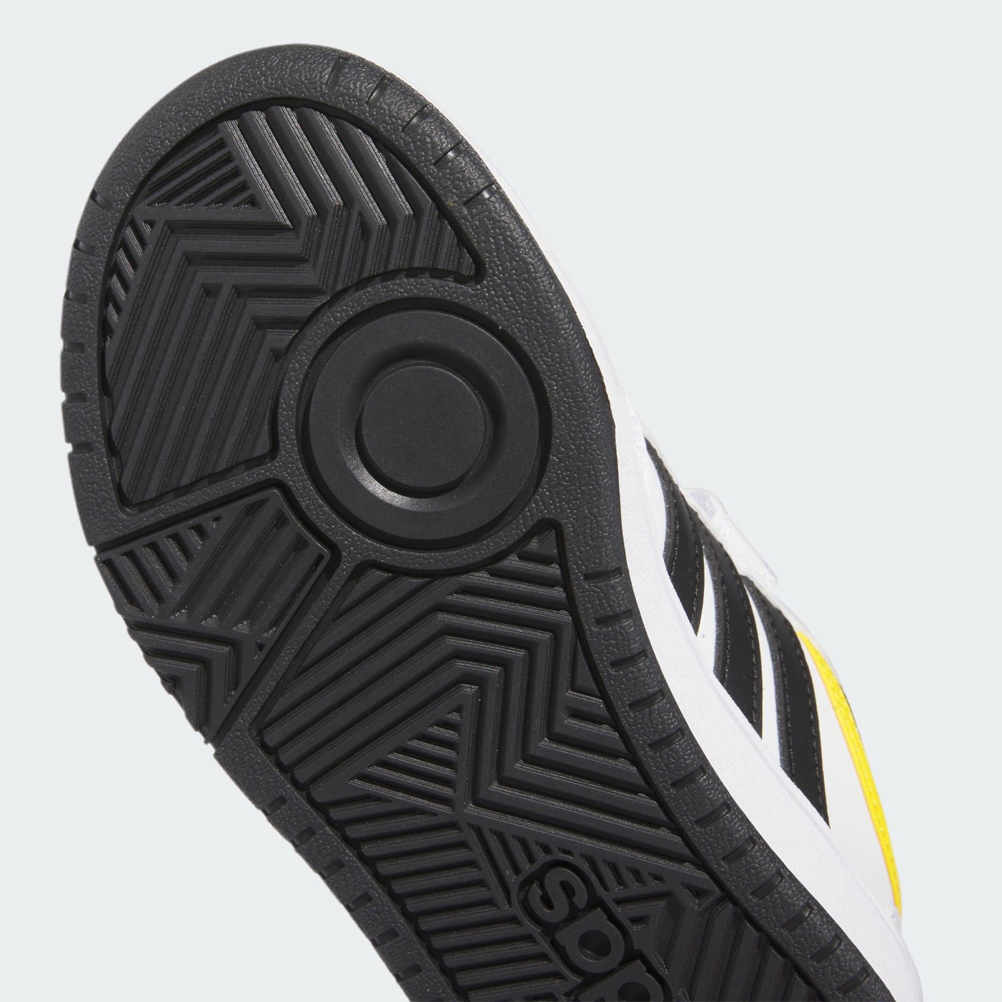 (PS) adidas Hoops Lifestyle 'White Black Yellow' — foto 7