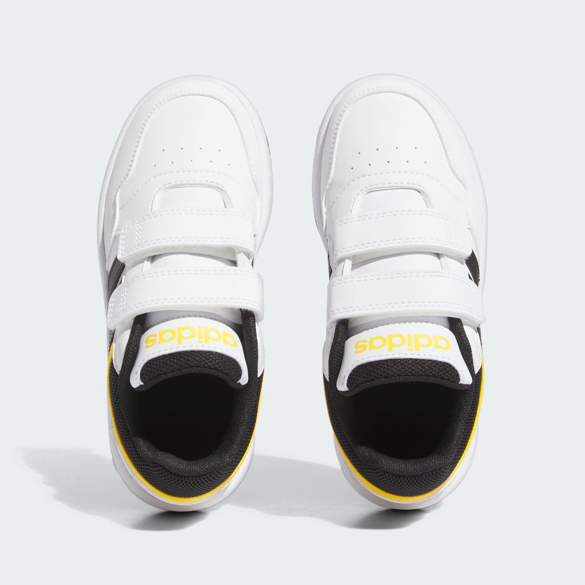 (PS) adidas Hoops Lifestyle 'White Black Yellow' — foto 3