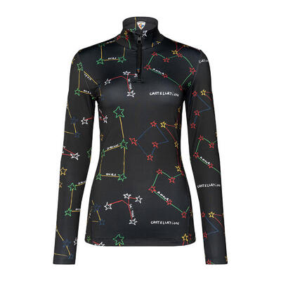 Rossignol booster 1/2 zip top 100 thermische damessweatshirt