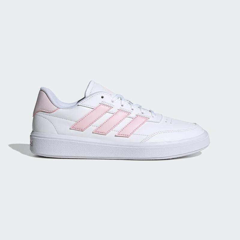 Pantofi Sport Adidas Model Courtblock Culoare Alb