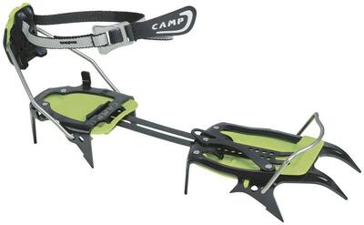 Steigeisen CAMP Ascent Stahl 10 Zacken - automatisch/halbautomatisch, kompakt