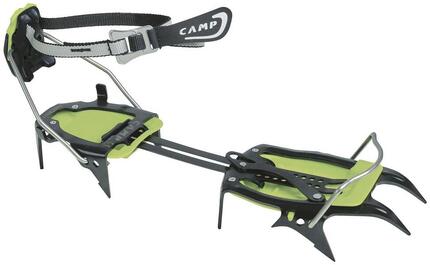 Steigeisen CAMP Ascent Stahl 10 Zacken - automatisch/halbautomatisch, kompakt