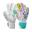 Guantes De Portero Adulto Rinat Asimetrik Stellar Semi  Blanco/verde Aqua