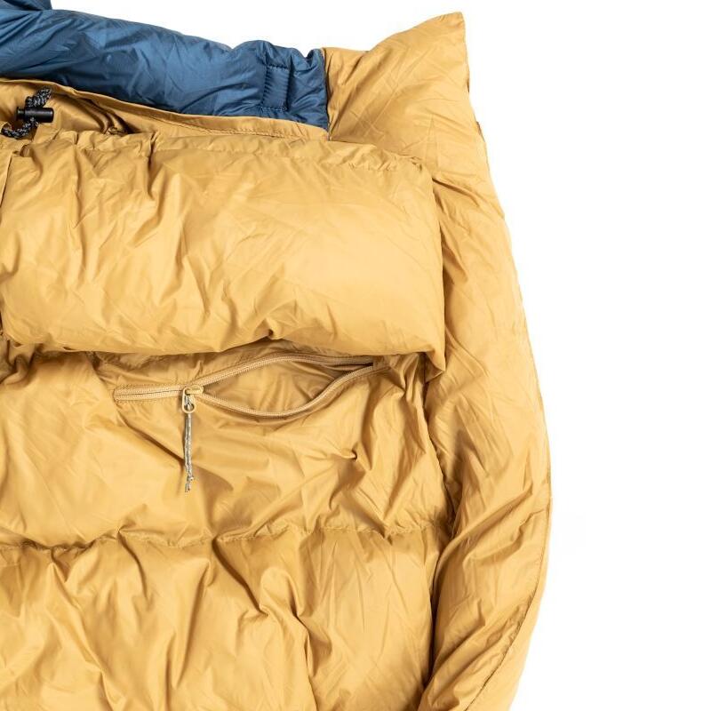 Mummyslaapzak Down Kuk 500 Legion Blue -23°C - Blauw - voor volwassenen 4/5