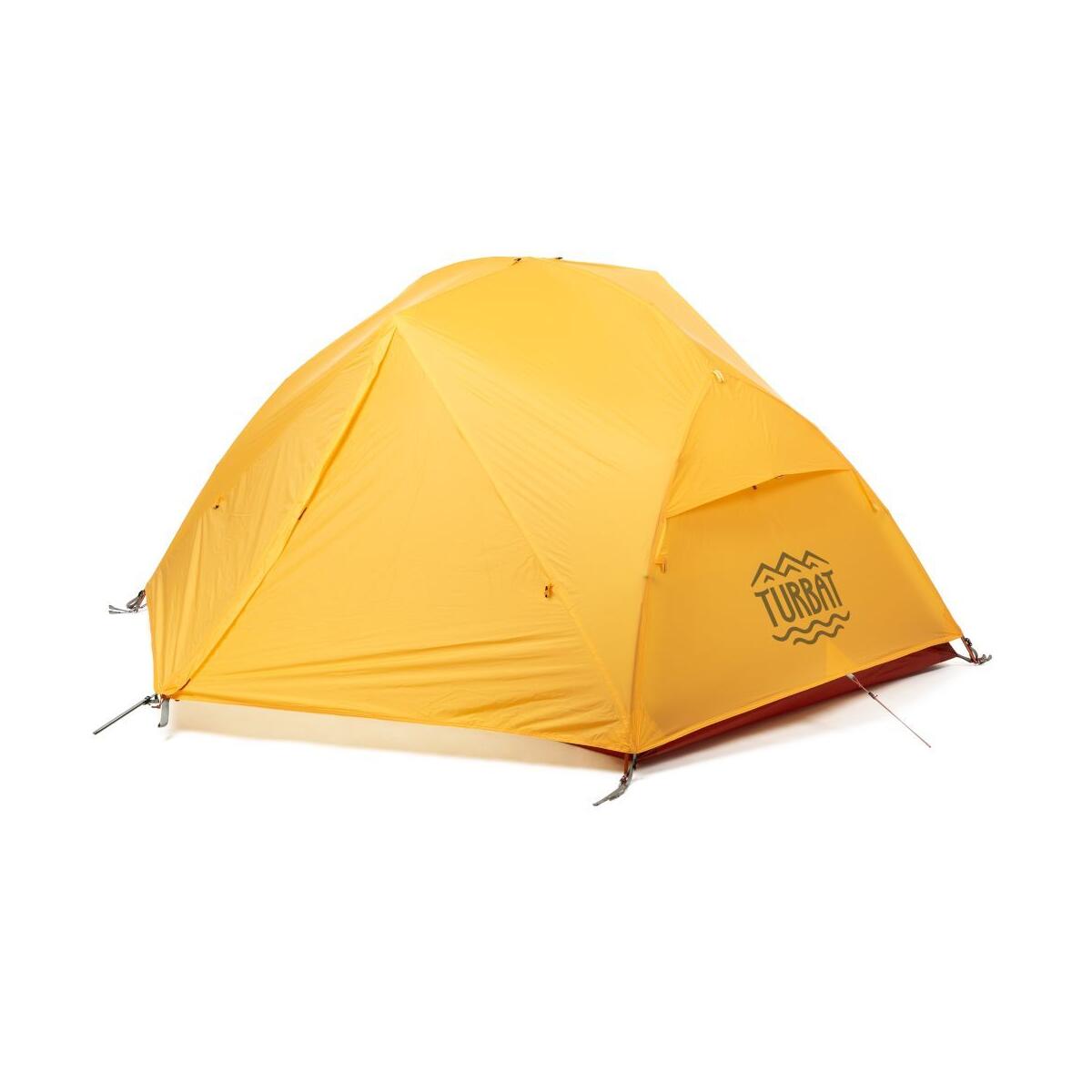 TURBAT Shanta Pro 2 – leichtes Zelt – 2 Personen – Gelb