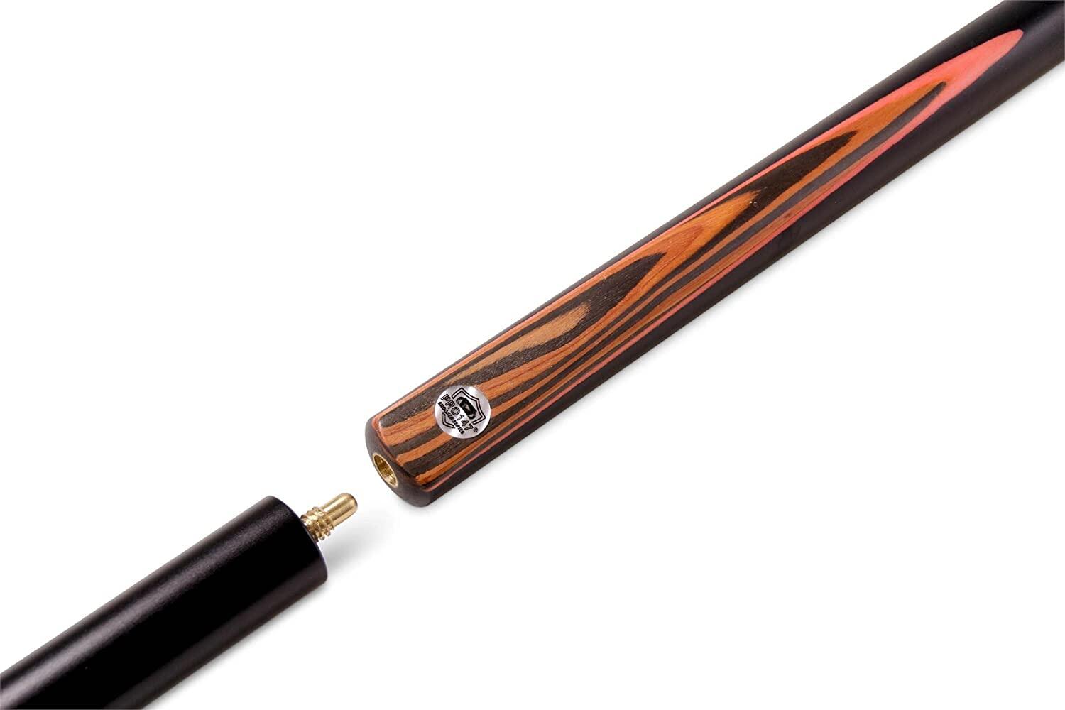 PRO147 WILDCAT 3/4 Traditional Snooker Cue 10mm Tip with Mini Butt Extension - 6/6