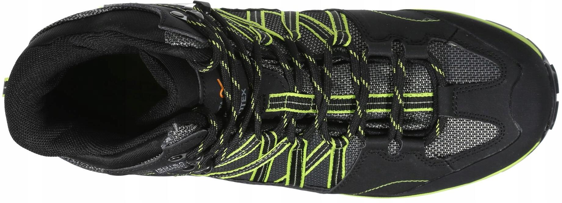 Samaris II Men's Hiking Boots - Black/Light Green 6/6