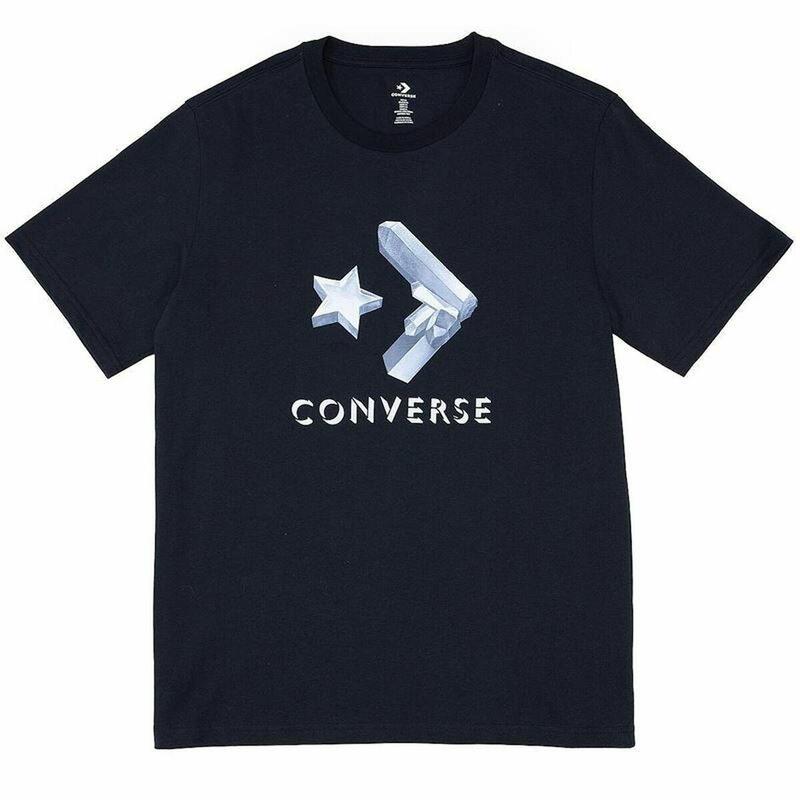 Camiseta de Manga Corta Hombre Converse Crystals