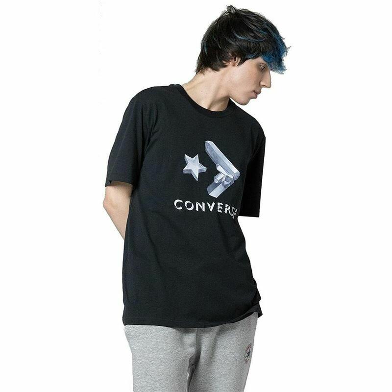 Camiseta de Manga Corta Hombre Converse Crystals