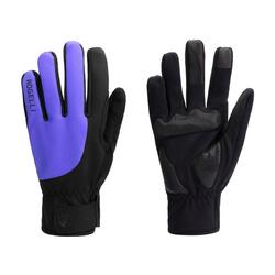 Gants vélo hiver Rogelli Storm Noir/Jaune Fluo