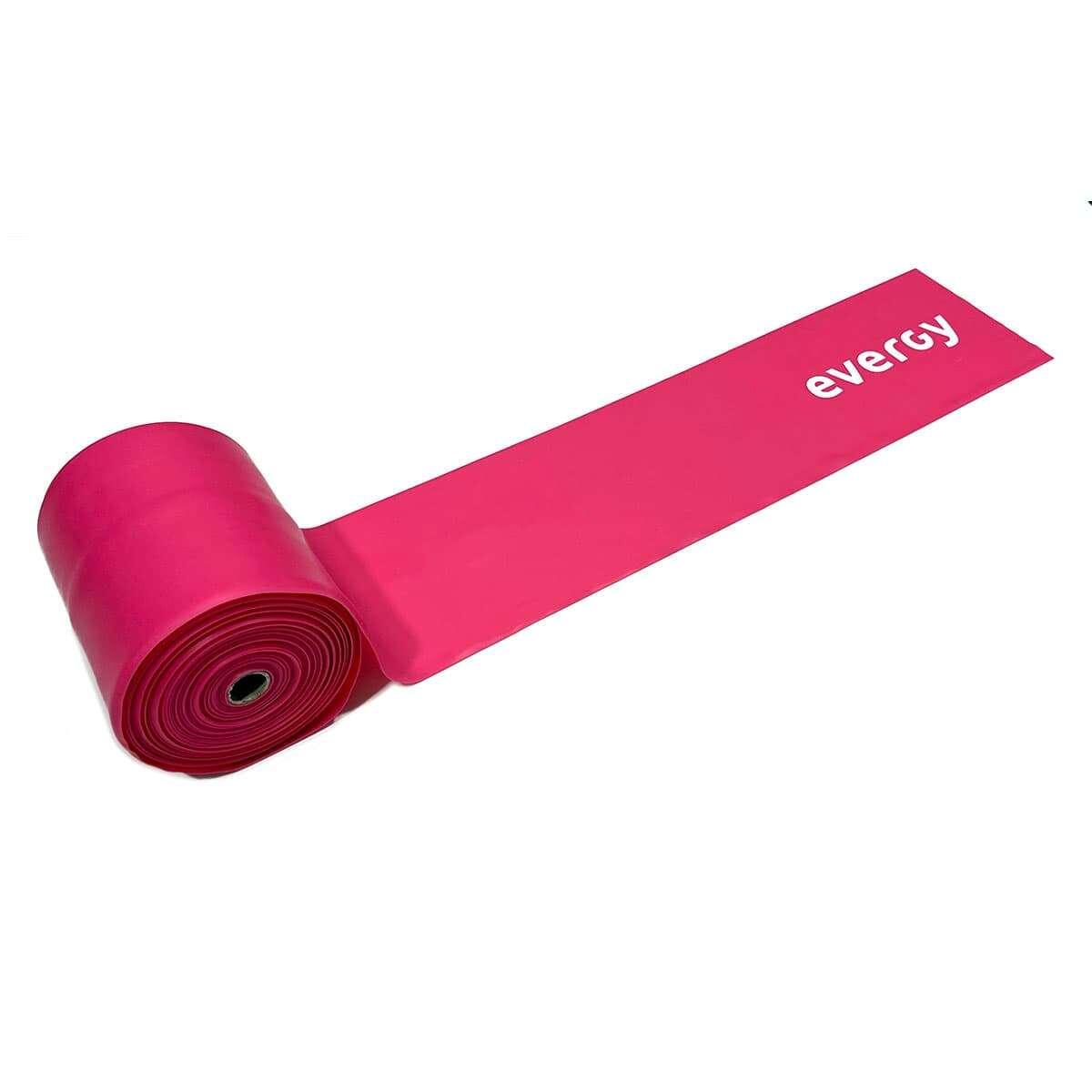 Rollo banda elástica 25m fuerte rosa evergy cross training 2/7