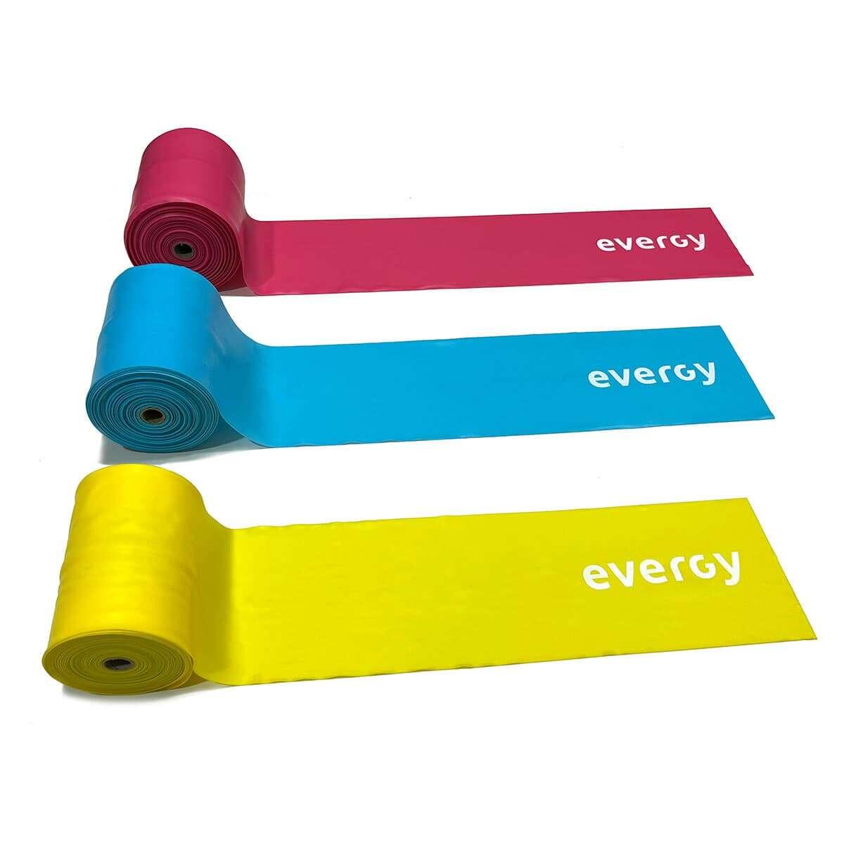 Rollo banda elástica 25m fuerte rosa evergy cross training 4/7
