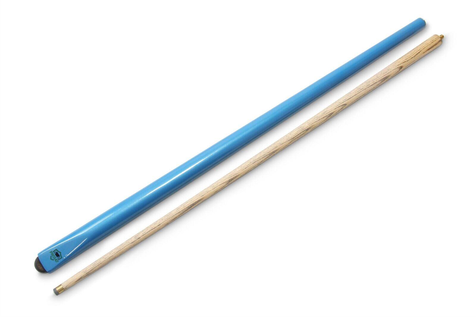 PRO147 SKY BLUE Butt 2 Piece Centre Joint Pool Snooker Cue with 9.5mm Tip 6/6
