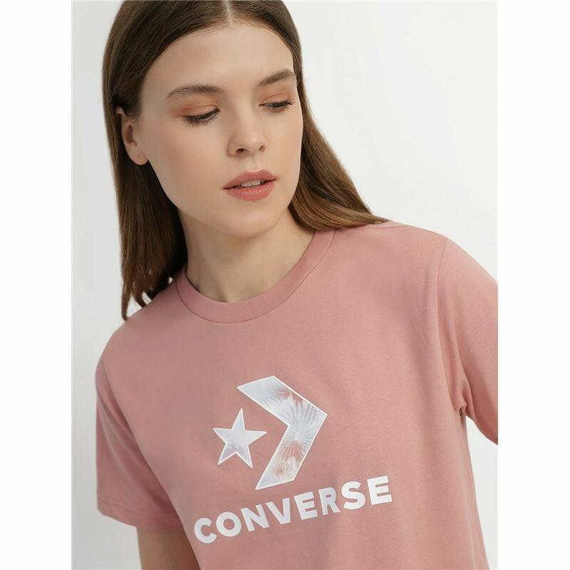 Camiseta de Manga Corta Mujer Converse Seasonal Star Chevron