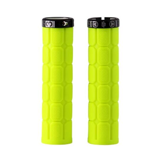Impugnature fluo gialle/nere "Big One