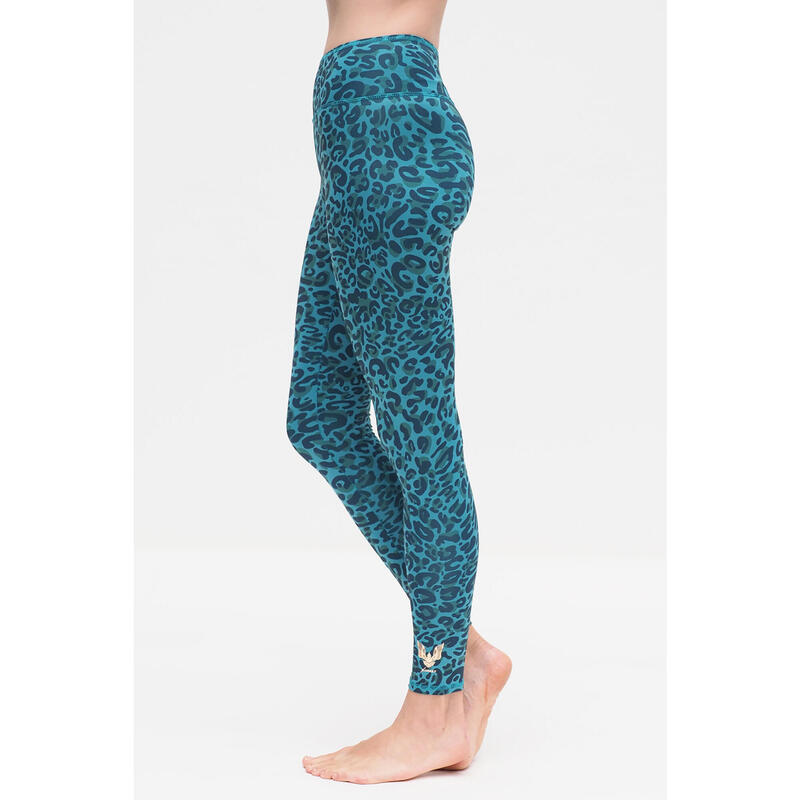 Yoga Leggings Ganga 7/8 Leo Yoga Damen Mehrfarbig Stretchig KISMET