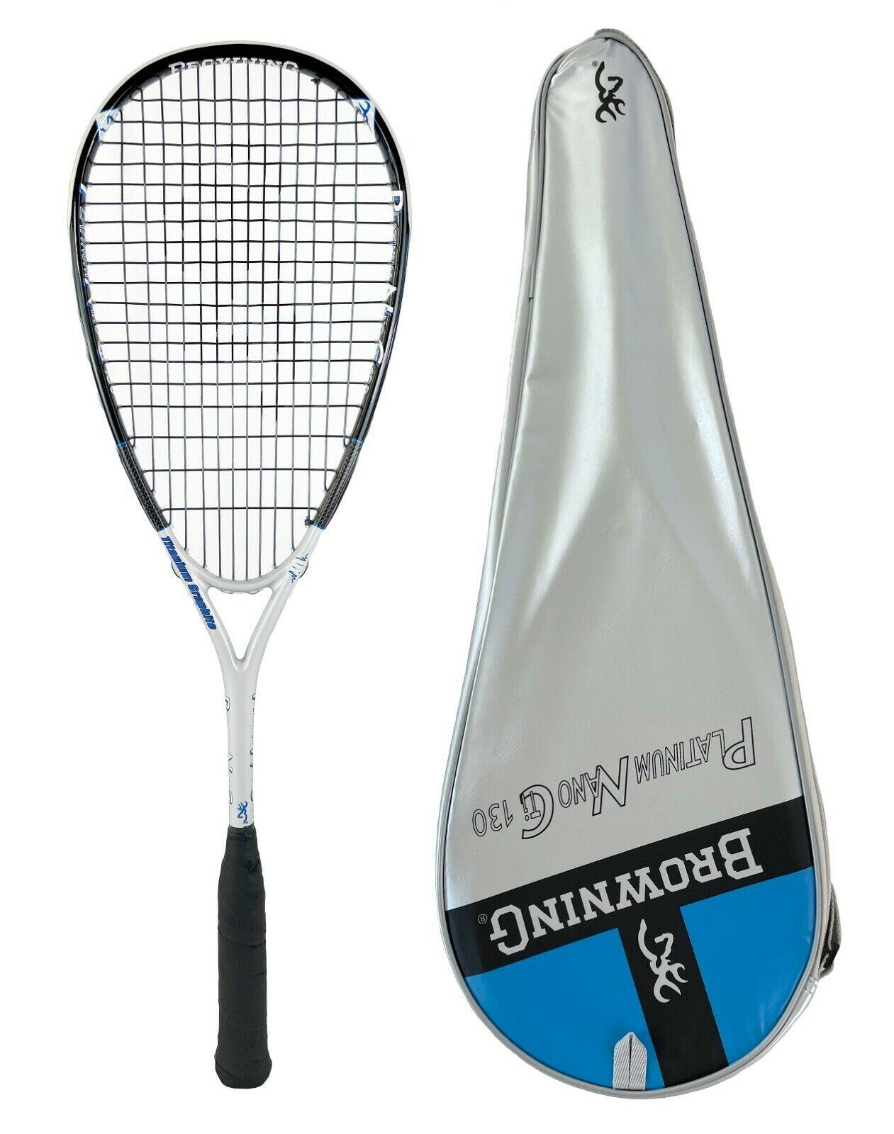 Browning Platinum Nano 130 Squash Racket & Cover 1/1