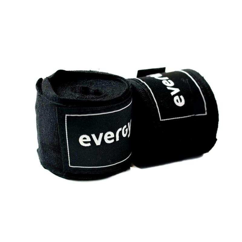 Muñequera De Tenis Baloncesto Everlast Para el sudor - Negro