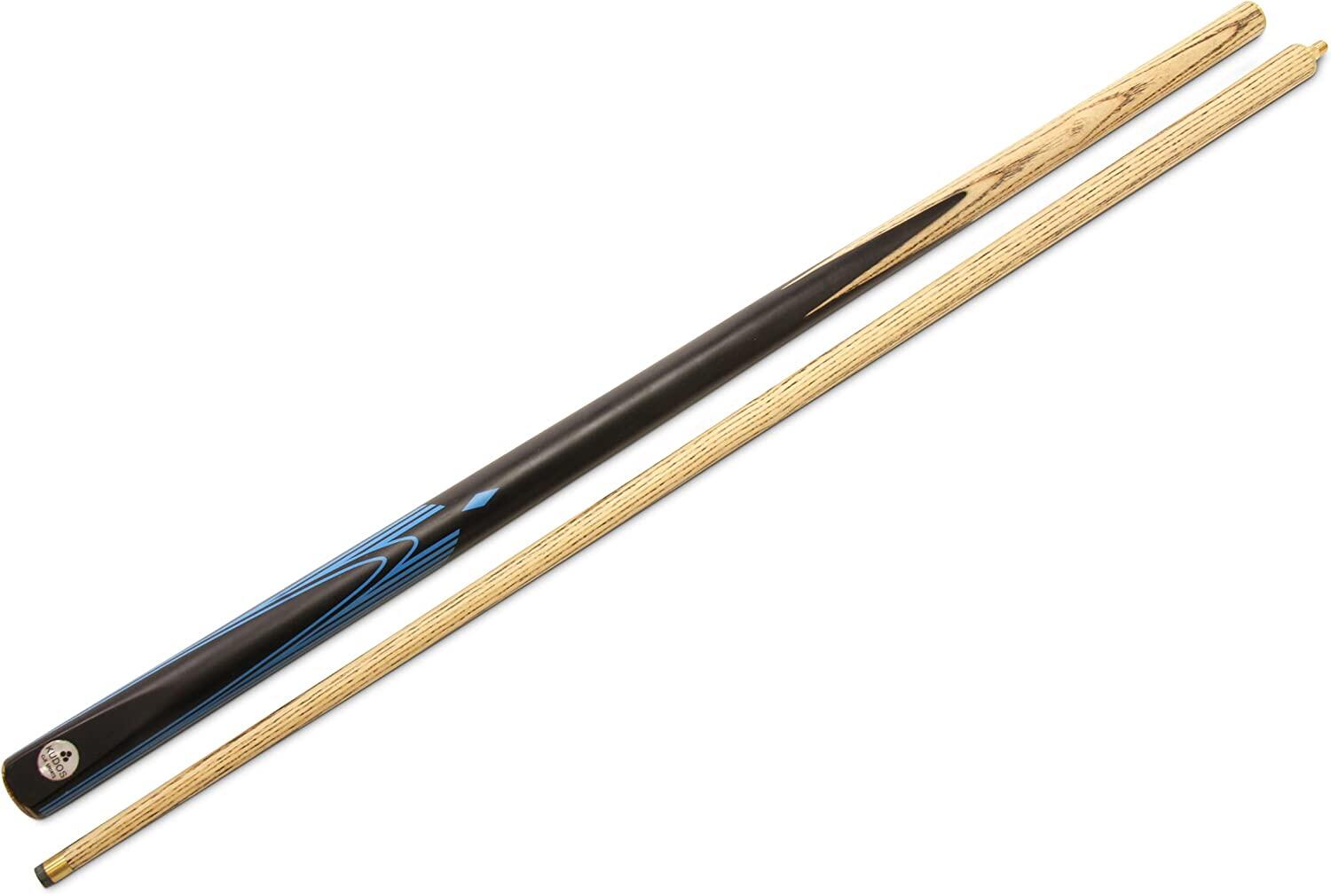 Kudos BLUE DIAMOND 2pc Matching Ash Grain Snooker Pool Cue 57 Inch - 9.5mm Tip 6/6