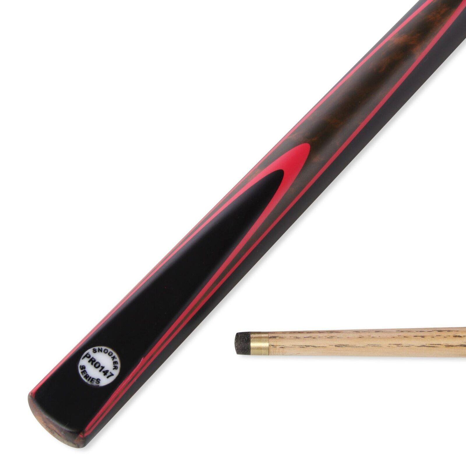 PRO147 RED BURL 2pc Centre Joint Snooker/Pool Cue 57 Inch with Matching Ash Gra 2/6