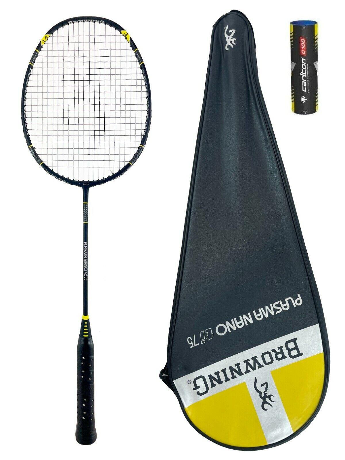Browning Plasma Nano Ti 75 Carbon Badminton Racket 1/3