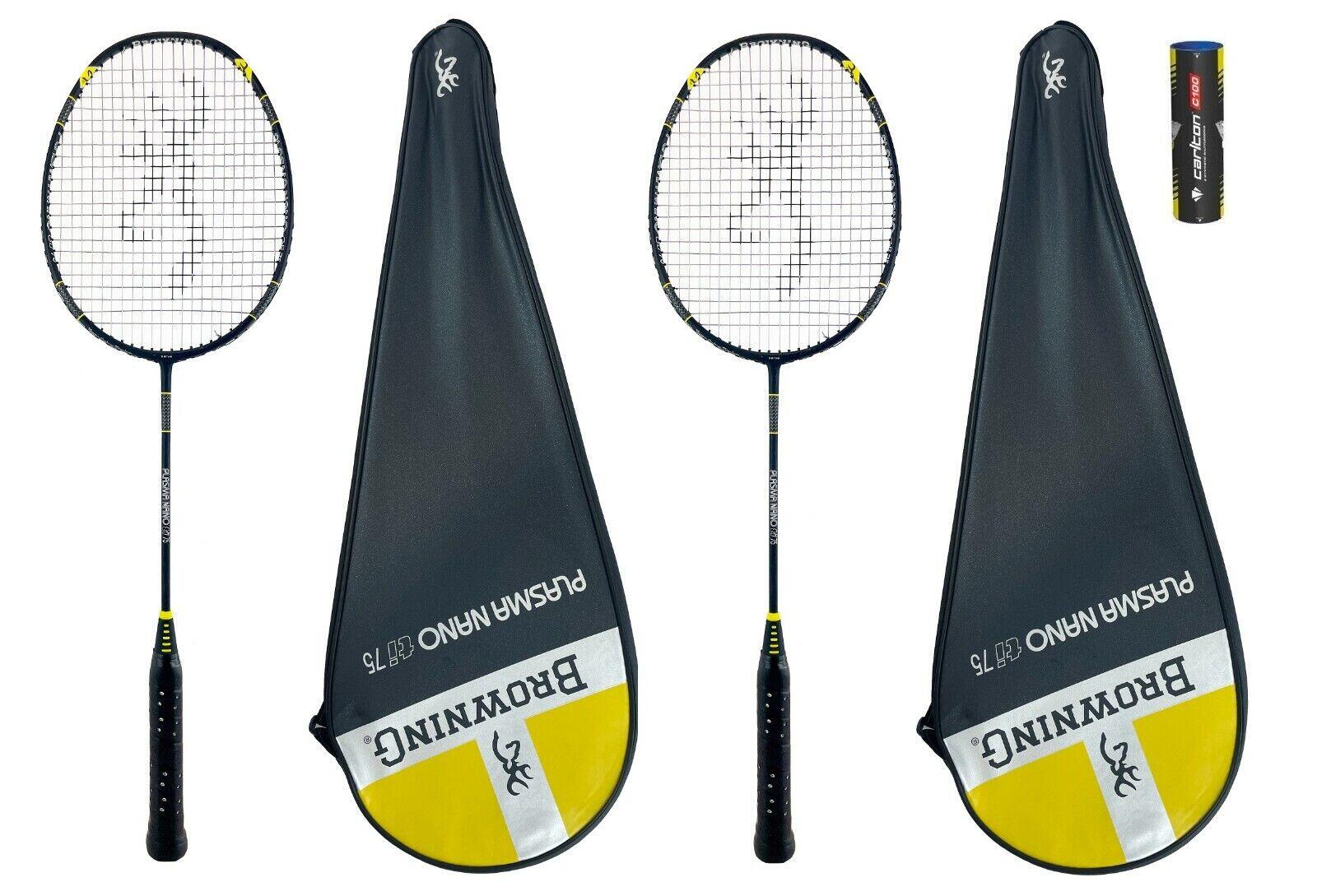 BROWNING Browning Plasma Nano Ti 75 Carbon Badminton Racket