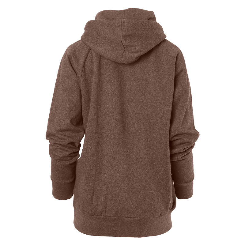 Yoga Hoodie Rudra Yoga Damen Braun Stretchig KISMET