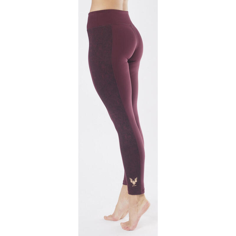 Yoga Leggings Lakshmi Mystic Yoga Damen Rot Stretchig KISMET