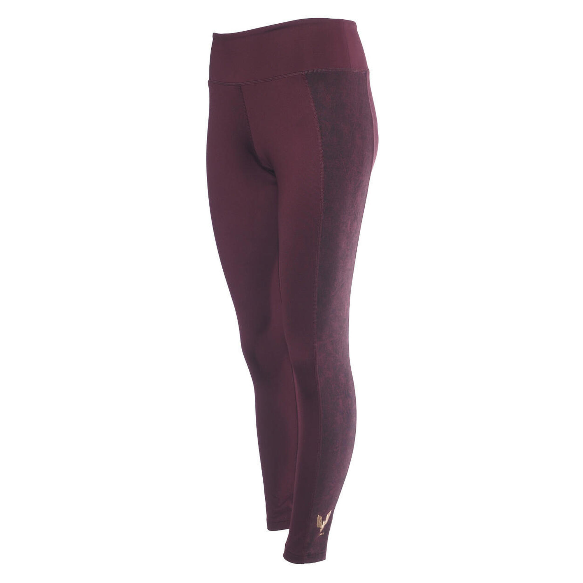 Yoga Leggings Lakshmi Mystic Yoga Damen Rot Stretchig KISMET