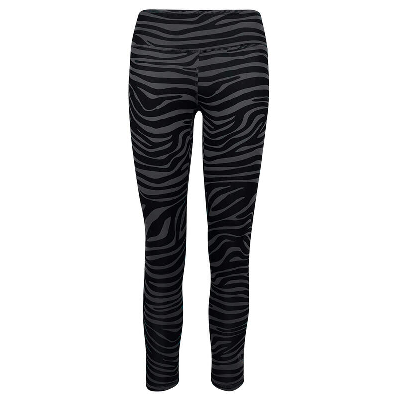 Yoga Leggings Ganga 7/8 Zebra Zen Yoga Damen Mehrfarbig Stretchig KISMET