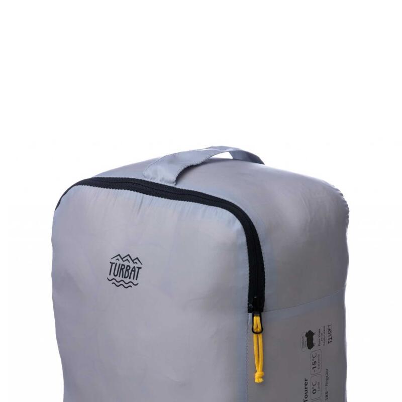 Mummyslaapzak Tourer Gold Fusion -15°C - Geel - voor volwassenen 3/5